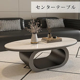 センターテーブル 楕円 高級感 かわいい ローテーブル おしゃれ fel-3065